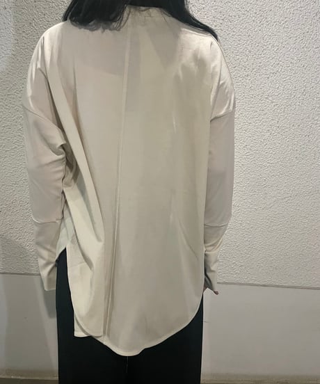 スリーブスリットロンTEE(AF102013-41)