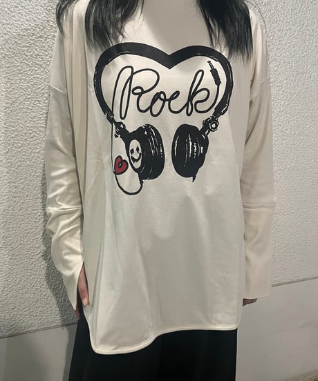 スリーブスリットロンTEE(AF102013-41)