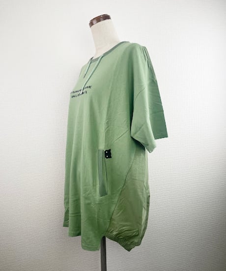 【SAMPLE】布帛切り替えトップス(SR156)  ＊ヒモに汚れ有り