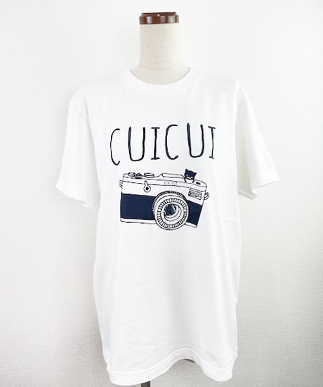 CUICUIカメラ Tシャツ(RF258011-01)