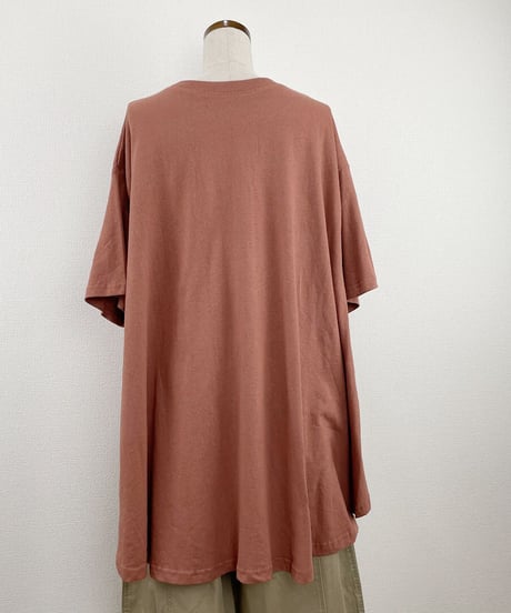 【B品】フレアーテントラインTシャツ＊シミ、汚れ(RF212007-47B)