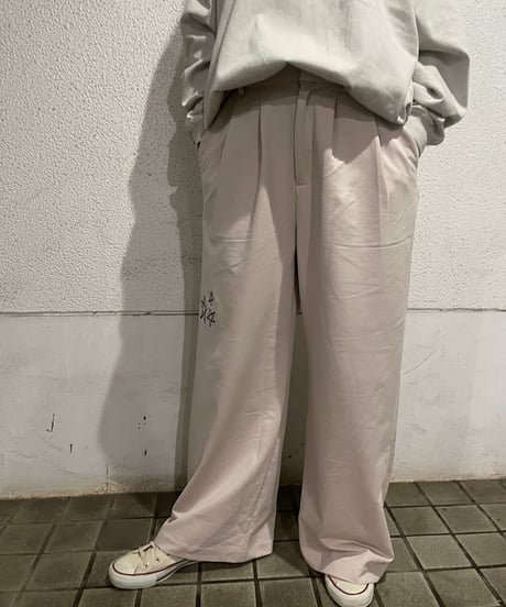 CT裏毛タックパンツ(AH006015-41)