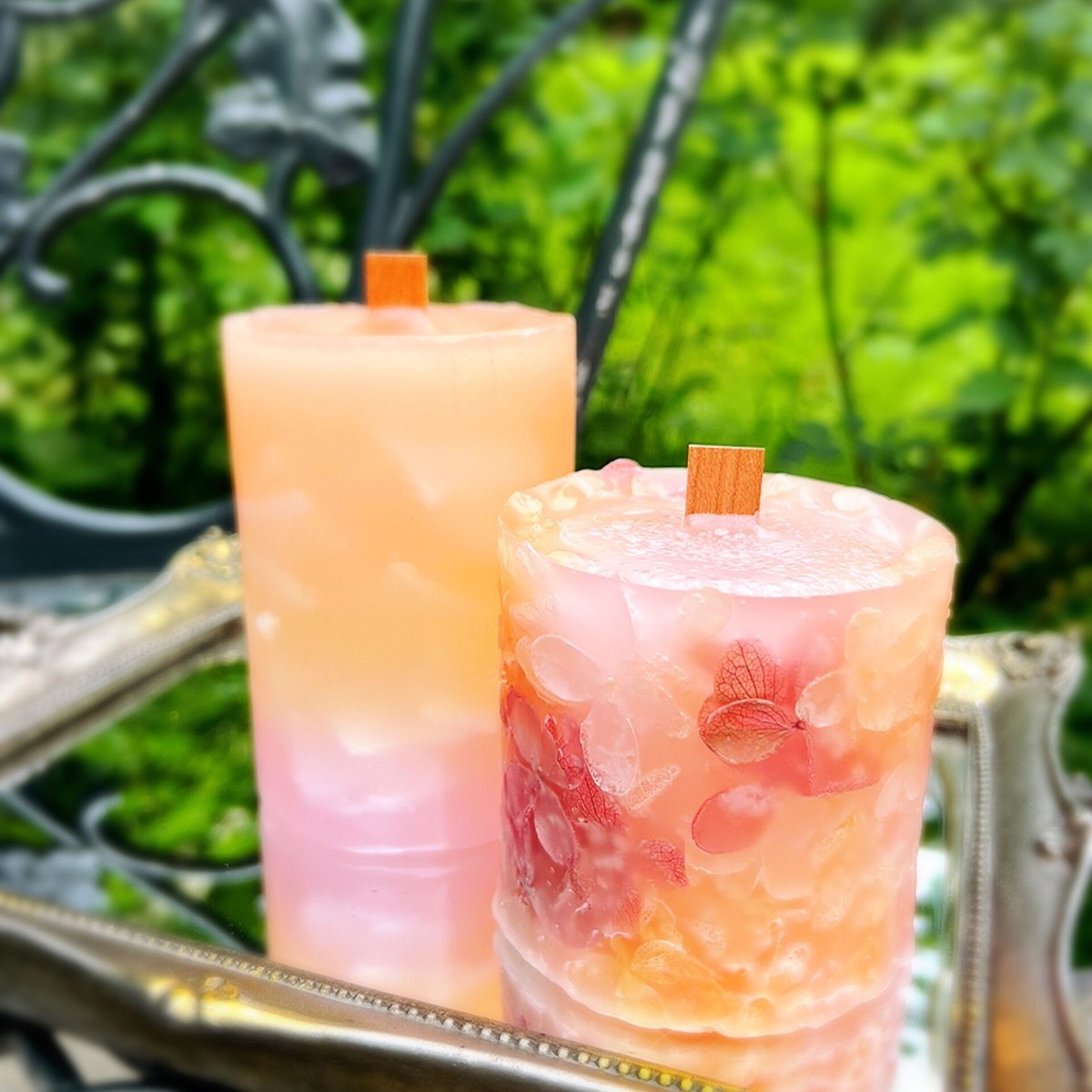 out ここ様 新作♪ほっこりバニラ♡LEDキャンドル♪