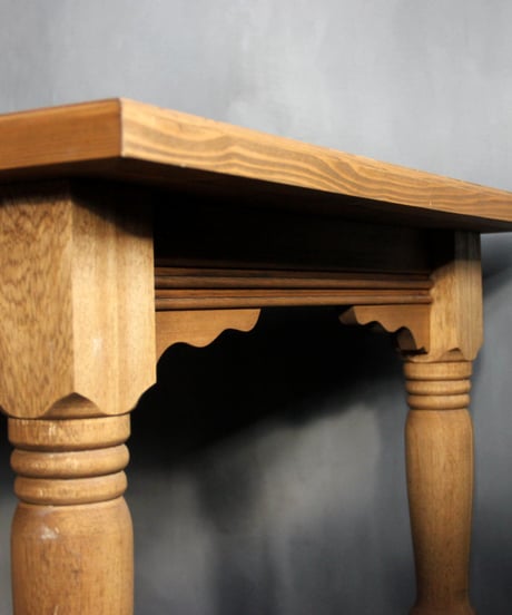 BLA:NC Oak original leg dining table