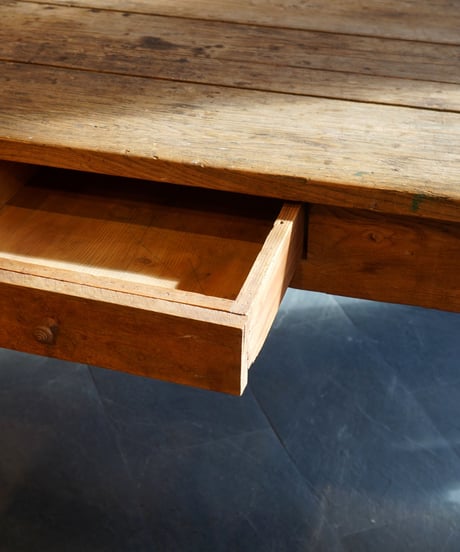 Wood dining table