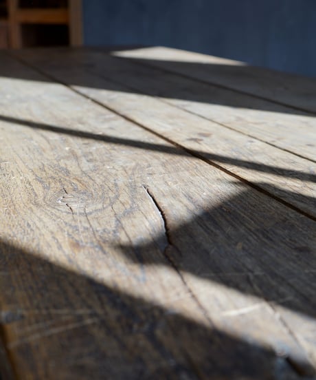 Wood dining table