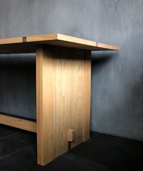 BLA:NC Oak&walnut dining table