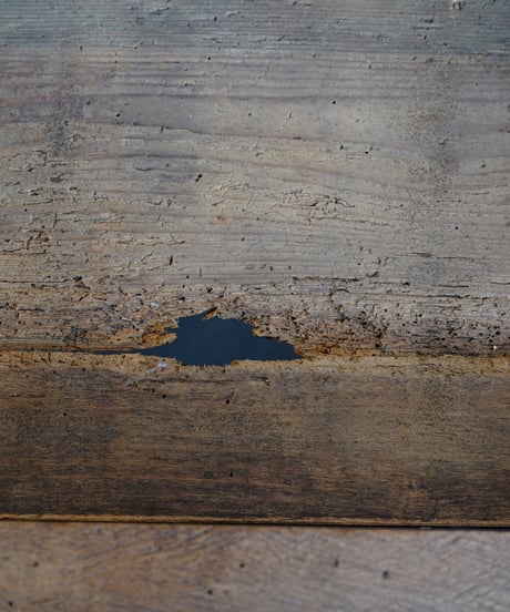 Wood dining table