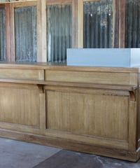 Wood counter
