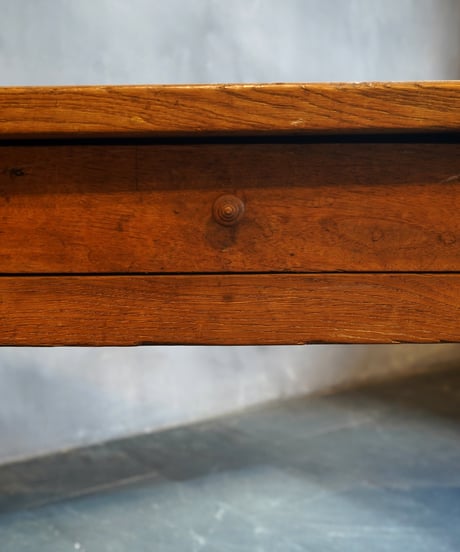 Wood dining table