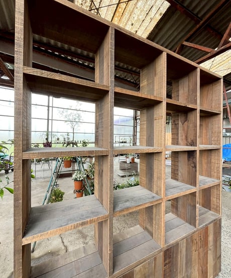 Wood shelf