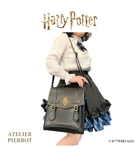 ATELIER-PIERROT／〜Harry Potter〜編み上げサッチェルバッグ（レイブンクロー）