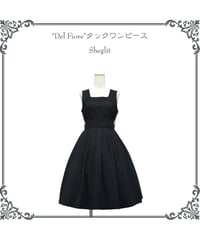 Sheglit／"Del Fiore"タックワンピース
