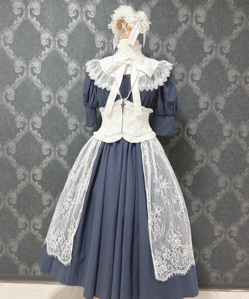 Sheglit／夜の帳のヴェールコルセット（ホワイト） | chou chou ange on