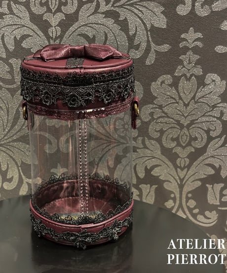 ATELIER-PIERROT／ “Throne” Doll Pouch（ボルドー）