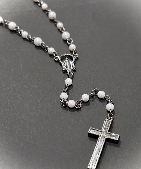 Sheglit／"Holy"タイニーロザリオ（ホワイト）