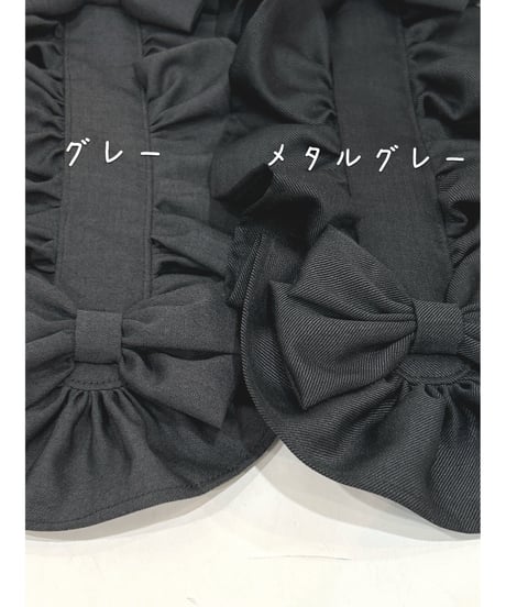 尾州ロリィタ ／ヘッドドレス（メタルグレー）
