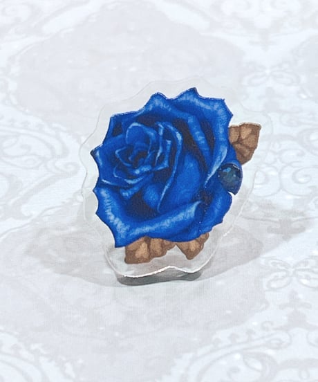 Enchantlic Enchantilly／Dolled Up Ring （薔薇・青）