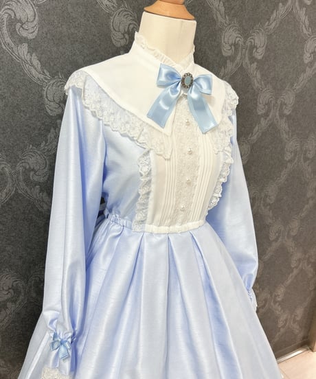 Pina sweetcollection／アリスドールワンピース（サックス）
