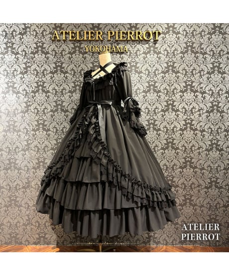 ATELIER-PIERROT／ Nocturne Noir Dress（ブラック）