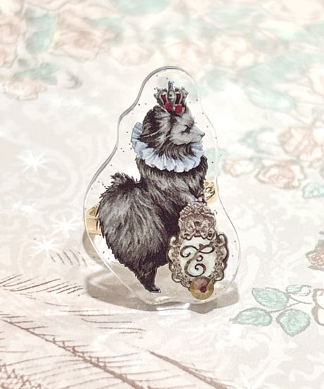Enchantlic Enchantilly／Dolled Up Ring （プリポメ）ラメ