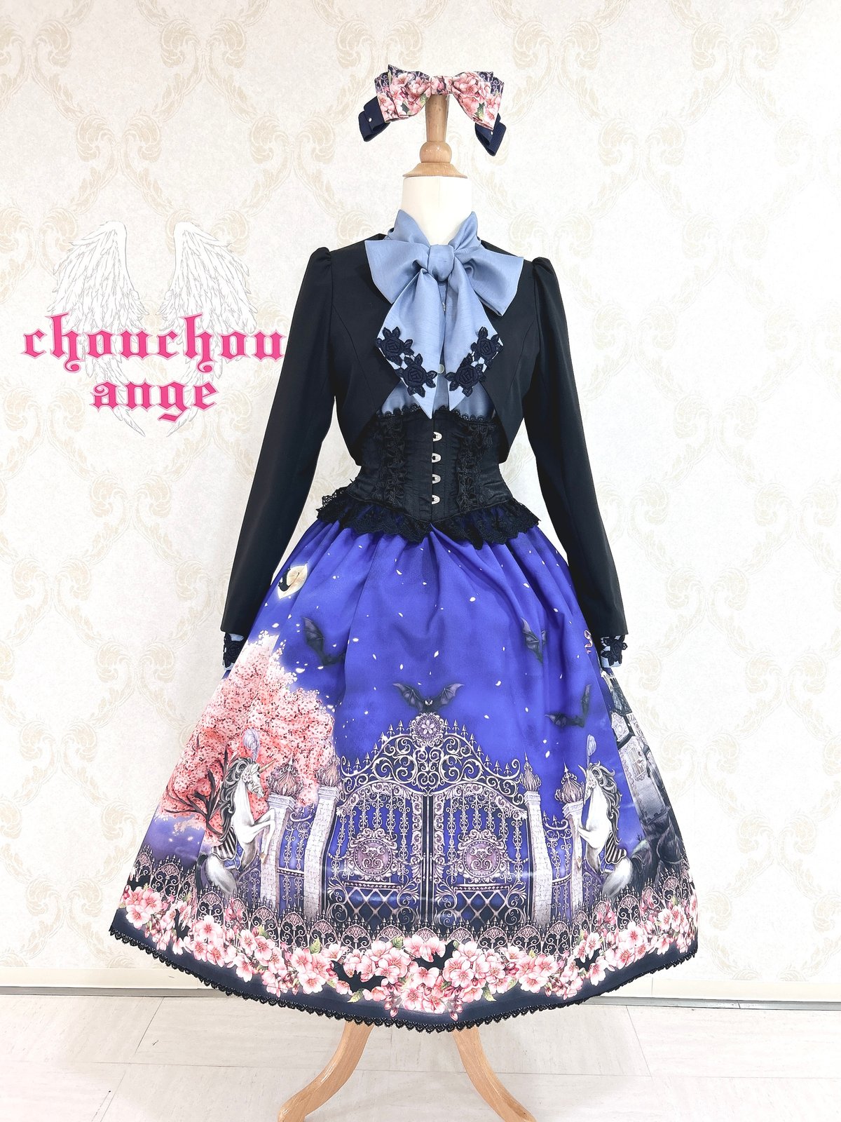 Enchantlic Enchantilly／ノーブルリボンタイブラウス