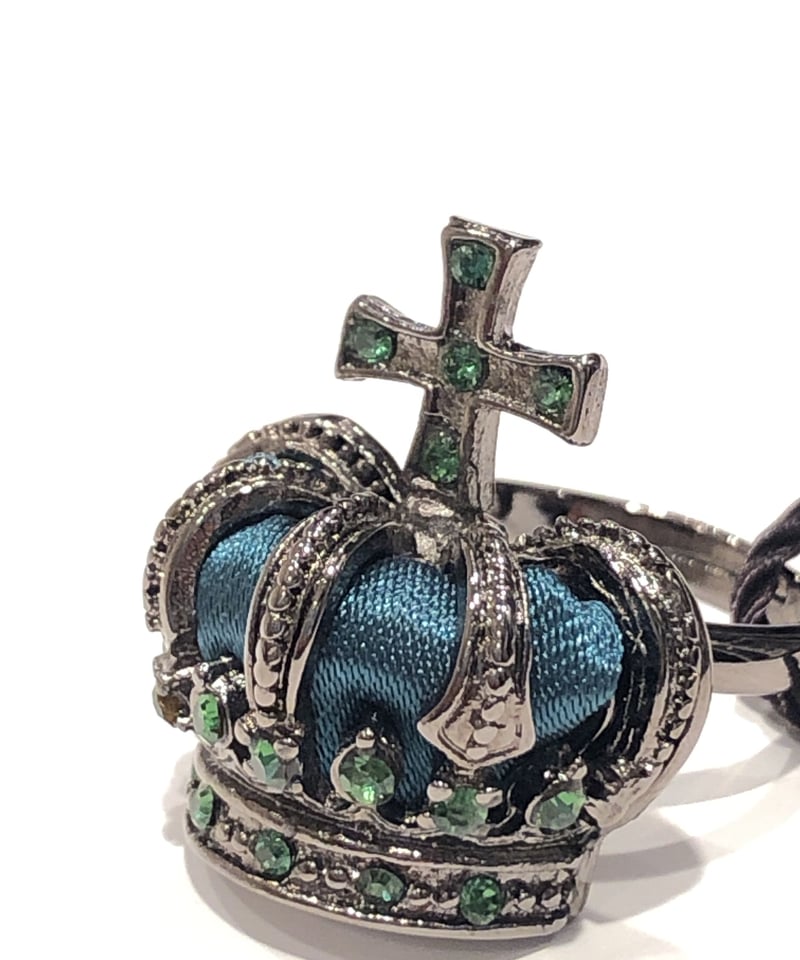 Sheglit／Nobleクラウンリング（シルバー）グリーン | chou chou ange