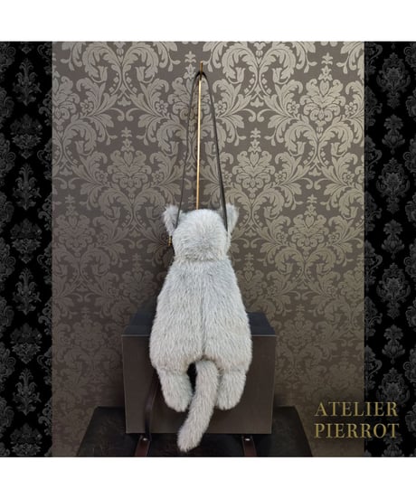 ATELIER-PIERROT／ Noir Neko Shoulder Bag（グレー）