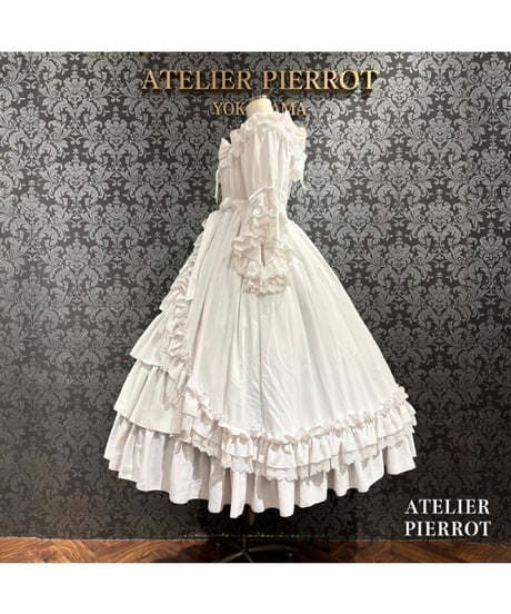 ATELIER-PIERROT／ Nocturne Noir Dress（ホワイト）