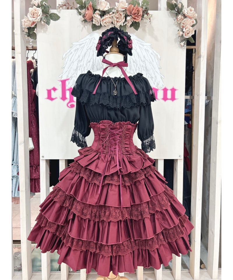 アトリエピエロ Layered Petals Corset Skirt Layered Petals Corset Skirt by Atelier Pierrot