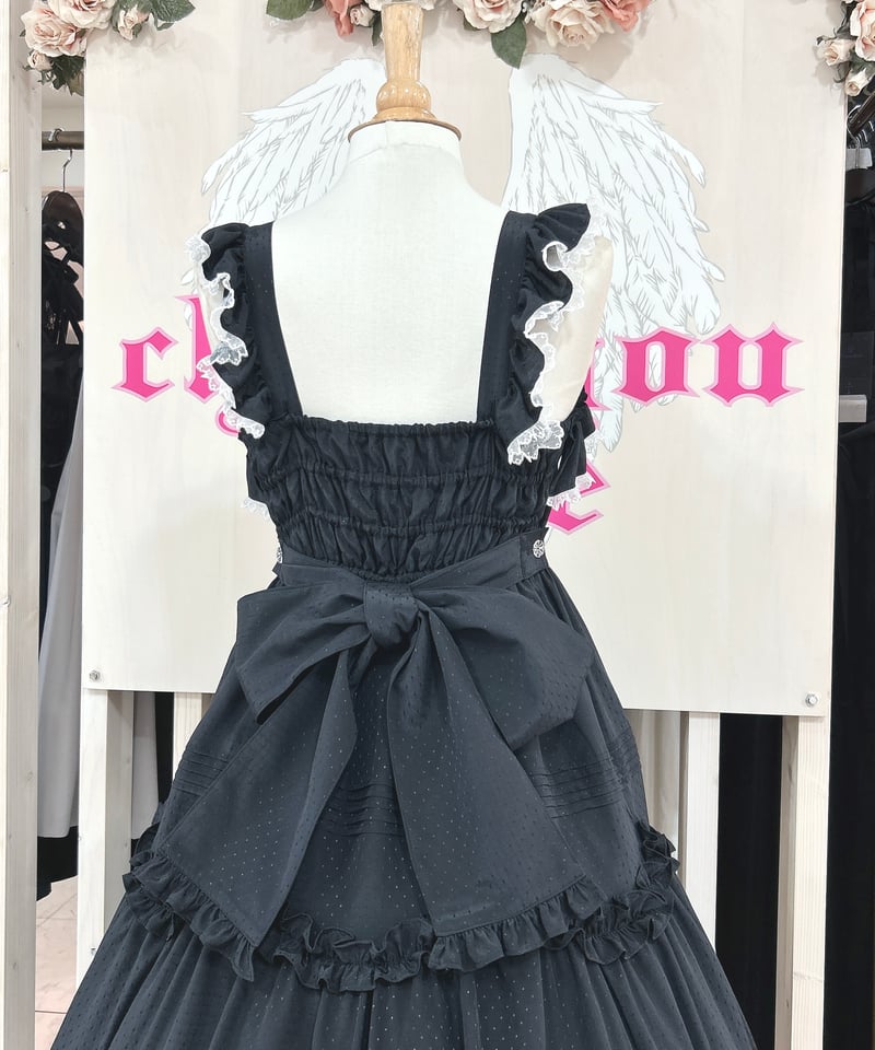 新品 Funny Fairy ヴィトライユ　ジャンパースカート(ブラック) 黒 ヴィトライユ ジャンパースカート(ブラック) | funnyfairy