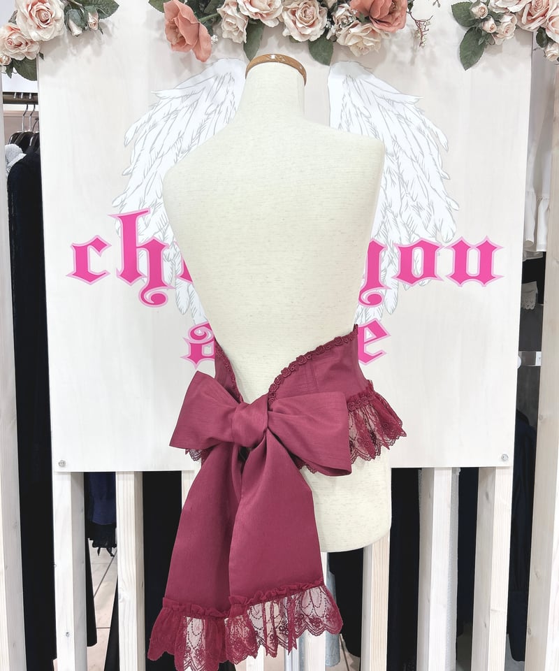 Enchantlic EnchantilIy／チュールレースリボンコルセット
