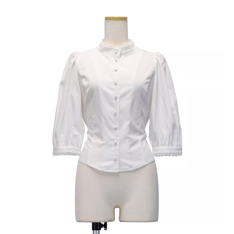 Sheglit／ クラシカルパフブラウス（ホワイト） | chou chou