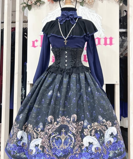 ATELIER-PIERROT／Frill Short Corset（ブラック）