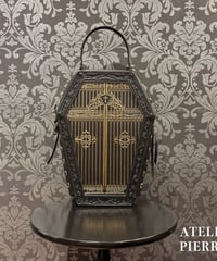 ATELIER-PIERROT／ Iron Gate Coffin Bag（ブラック×ゴールド）