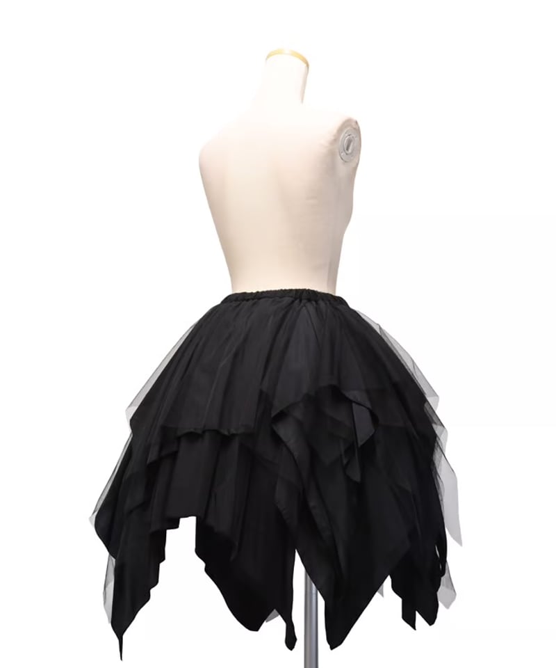 Sheglit／チュールレイヤードスカート（ブラック） | chou chou ange on