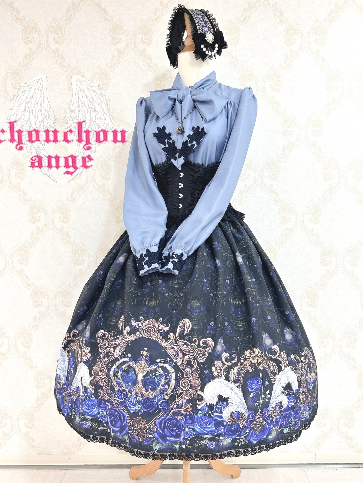 Enchantlic Enchantilly／ノーブルリボンタイブラウス