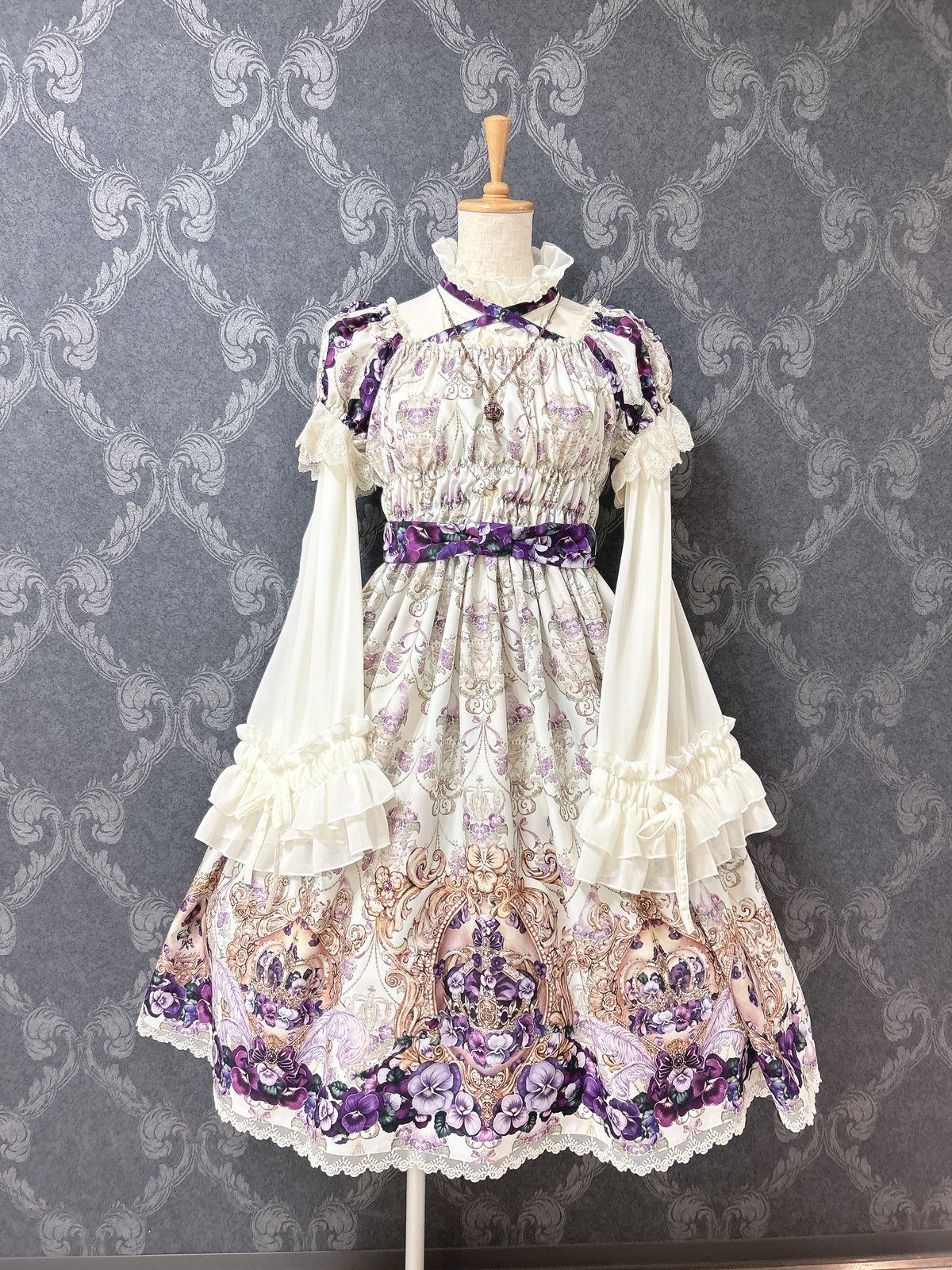 アンシャンテリックアンシャンテリー すみれ姫の王冠 スカート