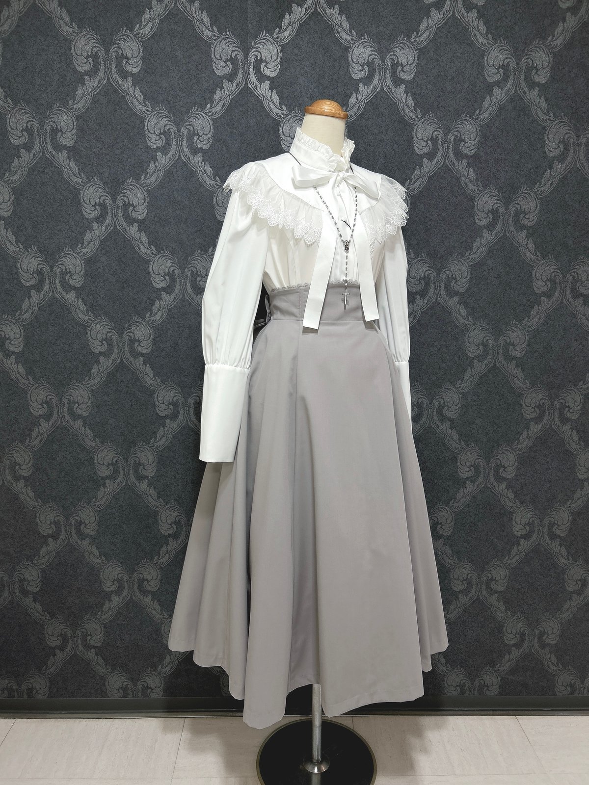 sheglit victorian バッスルスカート グレー Victorian