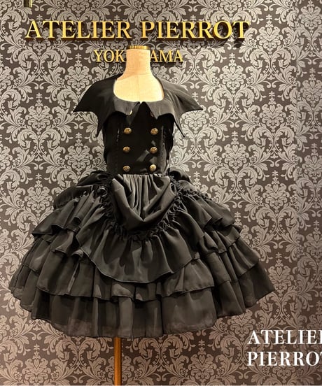 【3点セット】ATELIER PIERROT ドレス/パニエ/ヘッドドレス 3点セット】ATELIER PIERROT ドレス/パニエ/ヘッドドレス
