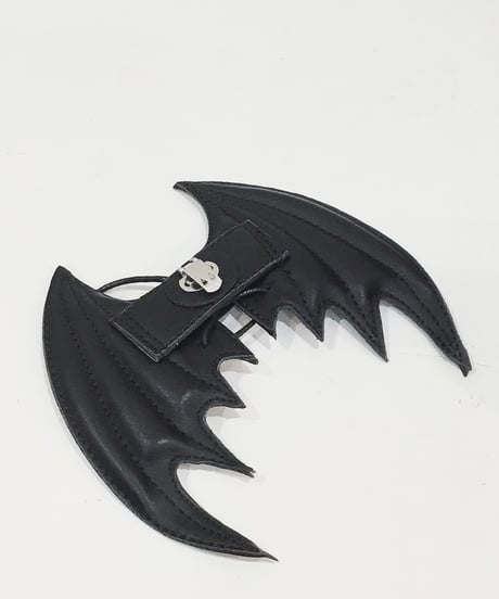 ATELIER-PIERROT／ “Nocturnal Grave” Batwing Mended Shoes (ブラック）S〜XLの4サイズ