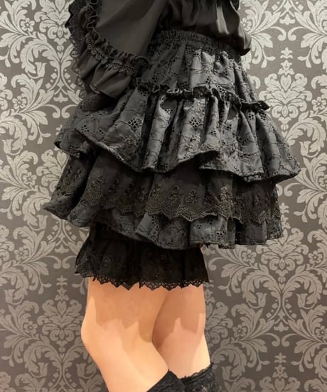 ATELIER-PIERROT／Sanctuaire Lace Drawers（ブラック）