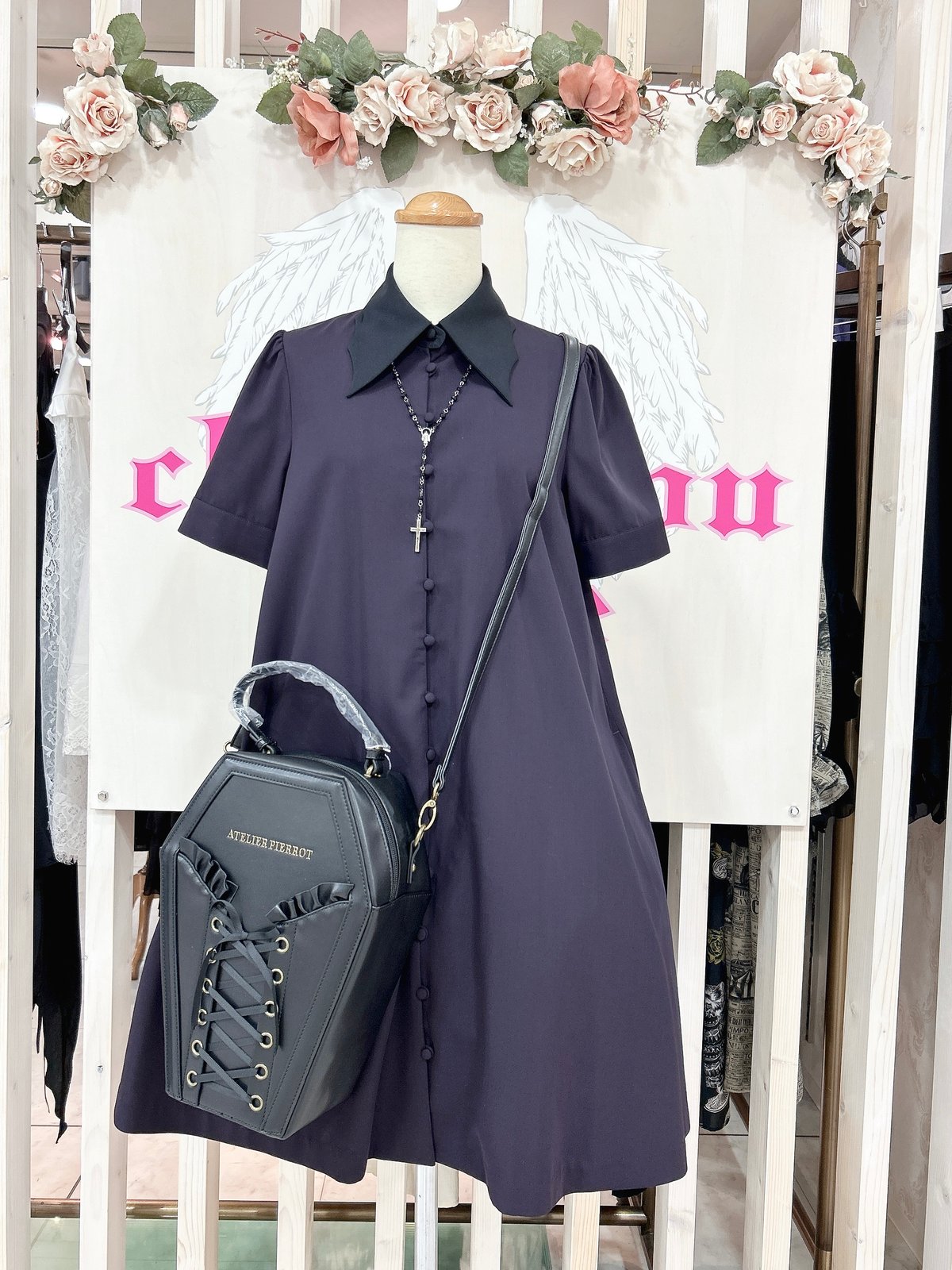 Sheglitシェグリット nightmare ショートスリーブワンピース Nightmare