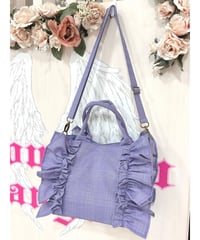 尾州ロリィタ／おリボンFRILL BAG（サマーライラック）