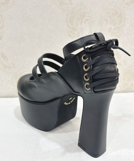ATELIER-PIERROT／ANTIQUE GOLD FRAME PUMPS