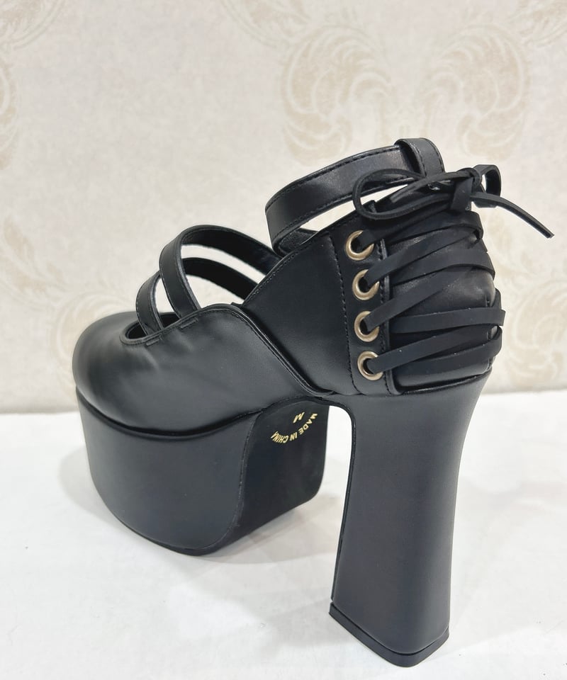 ATELIER-PIERROT／ANTIQUE GOLD FRAME PUMPS | chou