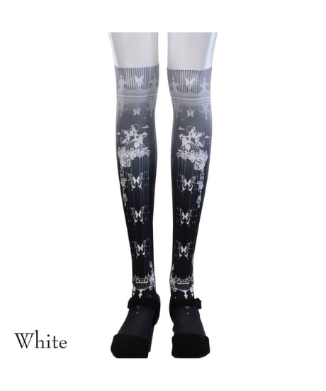 Sheglit／Caged Ulysses Over Knee（ホワイト）
