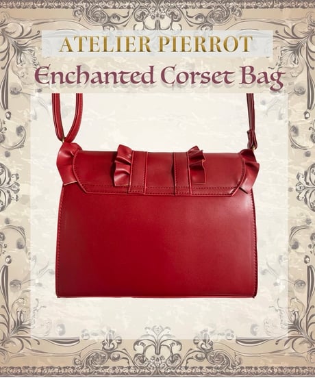 ATELIER-PIERROT／Enchanted Corset Bag（Bordeaux）