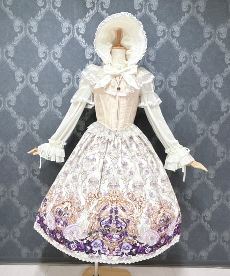 Enchantlic Enchantilly／シャンテリーフリルブラウス（生成り）