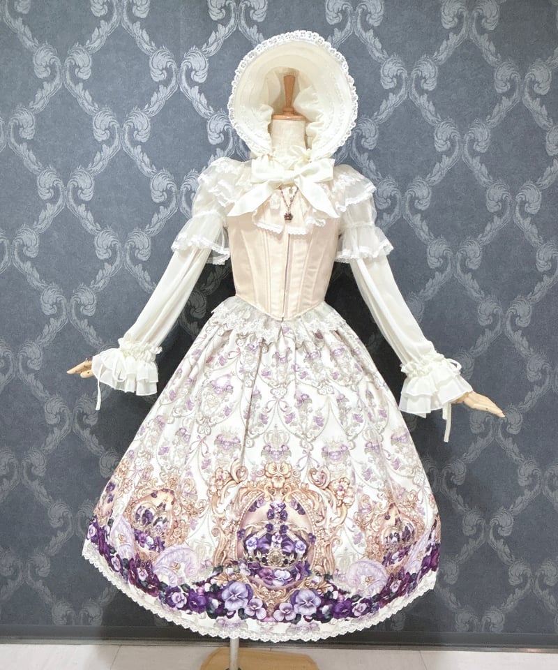 Enchantlic Enchantilly／シャンテリーフリルブラウス（生成り） | cho